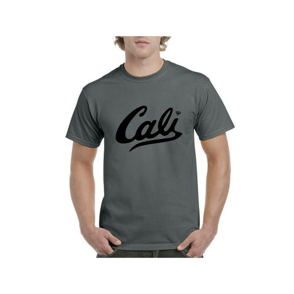MmF - Men's T-Shirt Short Sleeve, up to Men Size 5XL - California Cali
