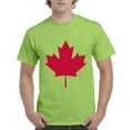 thumbnail image 1 of MmF - Men's T-Shirt Short Sleeve, up to Men Size 5XL - Canada Leaf, 1 of 3