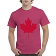 thumbnail image 1 of MmF - Men's T-Shirt Short Sleeve, up to Men Size 5XL - Canada Leaf, 1 of 3