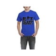 thumbnail image 1 of MmF - Men's T-Shirt Short Sleeve, up to Men Size 5XL - Eat Sleep Hockey, 1 of 5