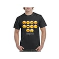 thumbnail image 1 of MmF - Men's T-Shirt Short Sleeve, up to Men Size 5XL - Emoji Entourage, 1 of 5