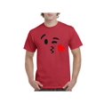 thumbnail image 1 of Men's T-Shirt Short Sleeve - Emoji Winky Face, 1 of 3