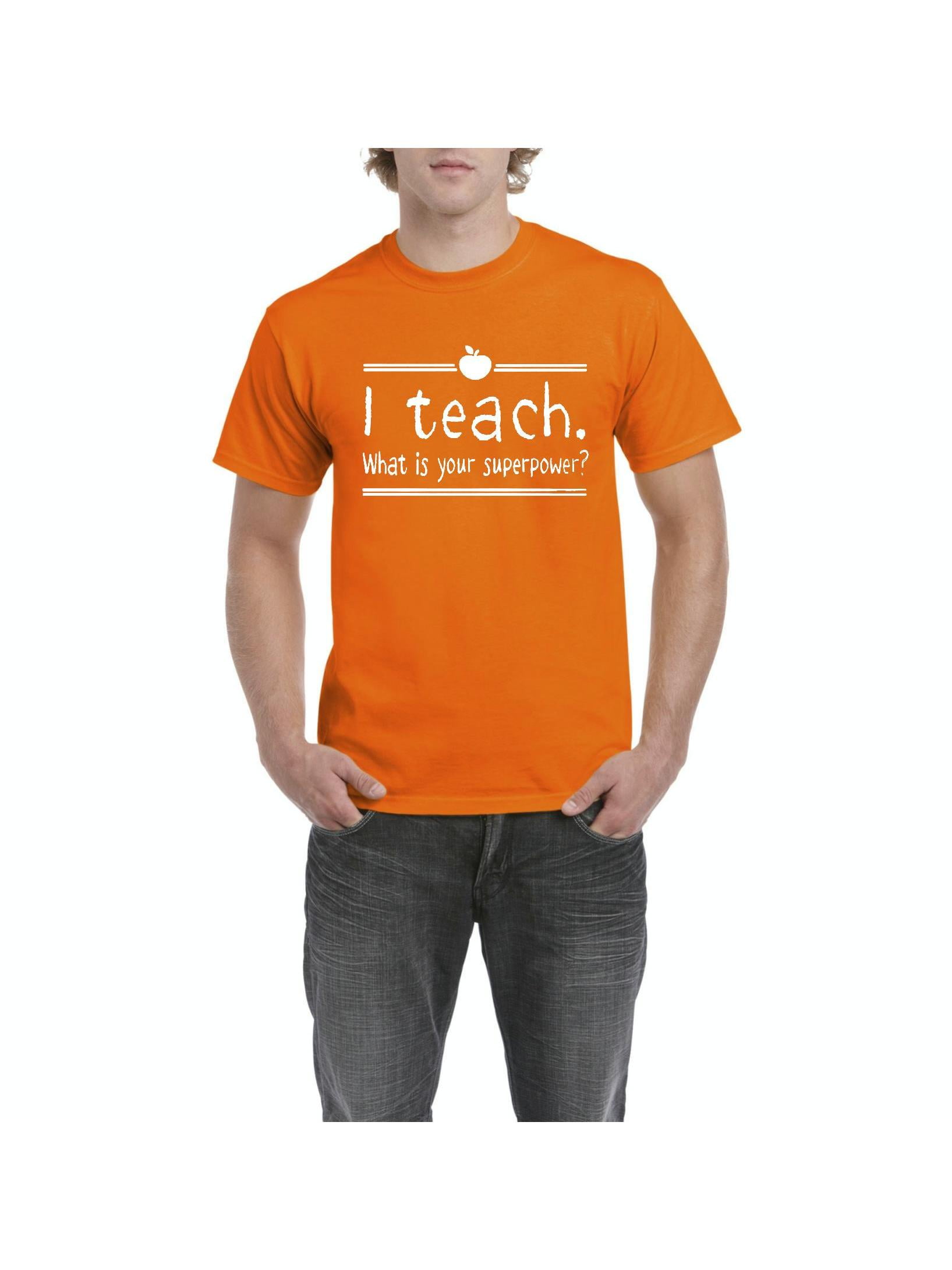 I Teach Math What's Your Super Power Short-Sleeve Unisex T-Shirt
