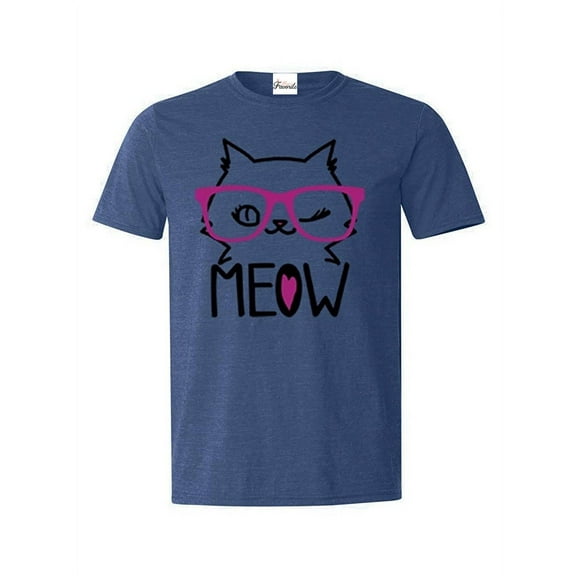 MmF - Men's T-Shirt Short Sleeve, up to Men Size 5XL - Kitty