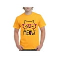 thumbnail image 1 of MmF - Men's T-Shirt Short Sleeve, up to Men Size 5XL - Meow Cute Cat Kitty, 1 of 5