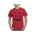 thumbnail image 1 of MmF - Men's T-Shirt Short Sleeve, up to Men Size 5XL - Meow Cute Cat Kitty, 1 of 5
