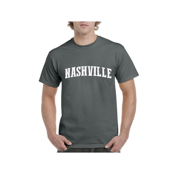 MmF - Men's T-Shirt Short Sleeve, up to Men Size 5XL - Nashville Tennessee Flag