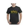 thumbnail image 1 of MmF - Men's T-Shirt Short Sleeve, up to Men Size 5XL - Softball Play Hard or Go Home, 1 of 5