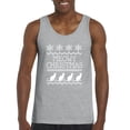 thumbnail image 1 of MmF - Men's Tank Top for Men - Christmas Kitten Meowy, 1 of 5
