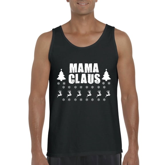 MmF - Men's Tank Top for Men - Christmas Mama Claus
