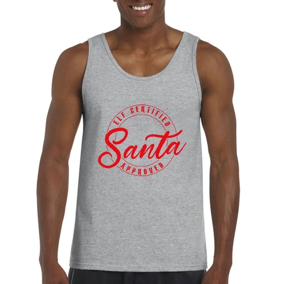 MmF - Men's Tank Top for Men - ELF CERTIFIED SANTA APPROVED XMAS
