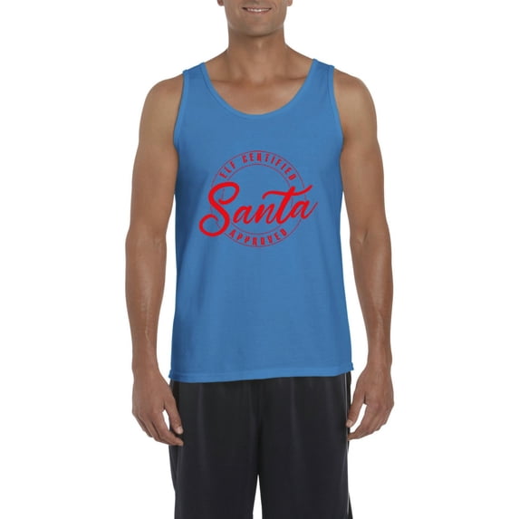 MmF - Men's Tank Top for Men - ELF CERTIFIED SANTA APPROVED XMAS