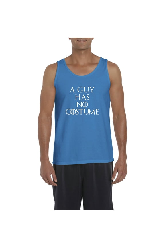 Artix - Men's Tank Top for Men - Halloween Costume Guy Has No Costume