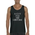 thumbnail image 1 of MmF - Men's Tank Top for Men - Halloween A Guy Has No Costume, 1 of 5