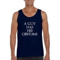 thumbnail image 1 of MmF - Men's Tank Top for Men - Halloween A Guy Has No Costume, 1 of 5