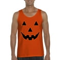 thumbnail image 1 of MmF - Men's Tank Top for Men - Halloween Jack O' Lantern Pumpkin Face, 1 of 5