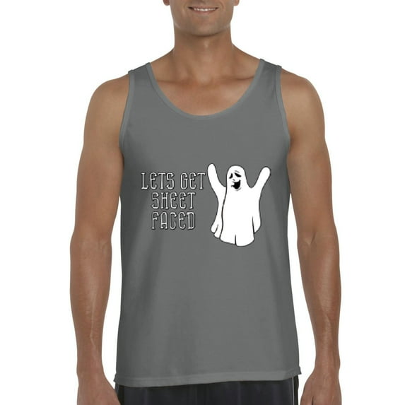 MmF - Men's Tank Top for Men - Halloween Let`s Get Sheet Faced Ghost