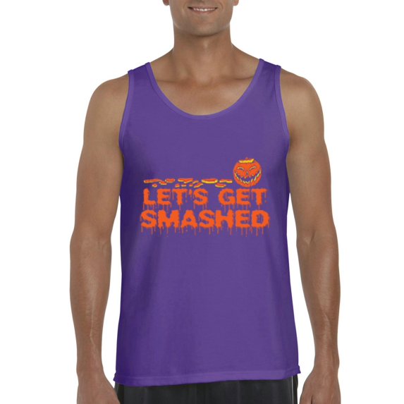 MmF - Men's Tank Top for Men - Halloween Let`s Get Smashed
