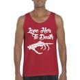 thumbnail image 1 of MmF - Men's Tank Top for Men - Halloween Love Her to Death Matching Halloween Couple, 1 of 1