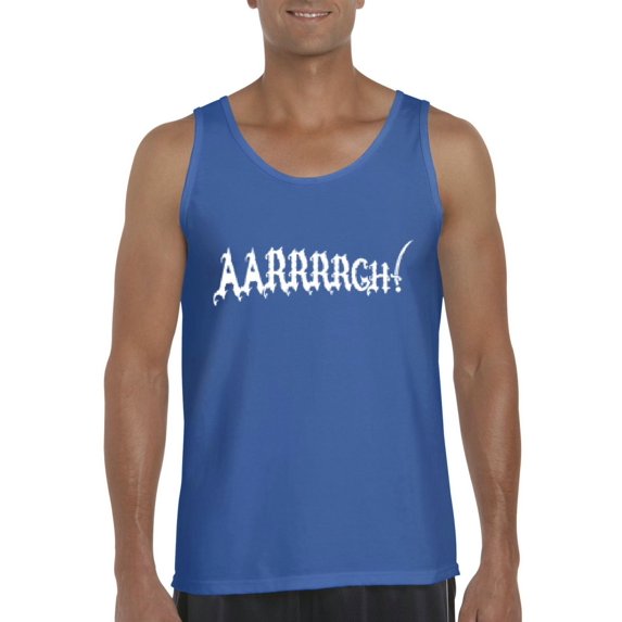 MmF - Men's Tank Top for Men - Halloween Pirate Aaaaaargggh!