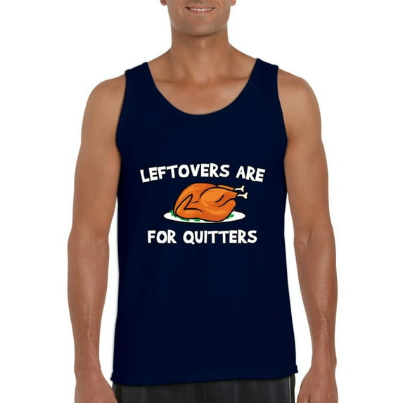 MmF - Men's Tank Top for Men - LEFTOVERS ARE FOR QUITTERS