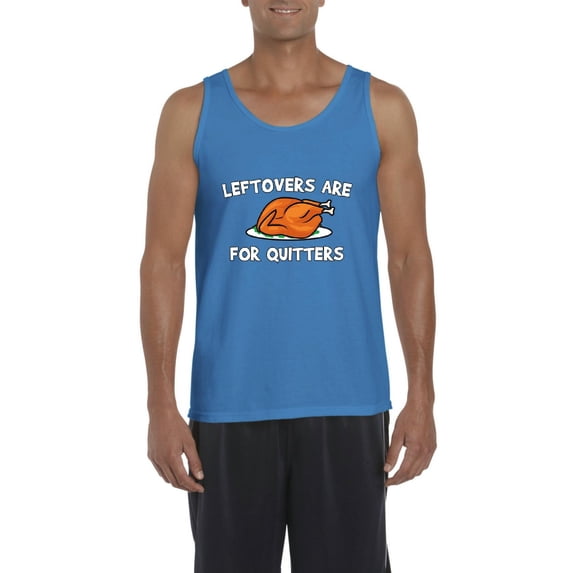 MmF - Men's Tank Top for Men - LEFTOVERS ARE FOR QUITTERS