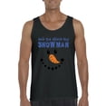 thumbnail image 1 of MmF - Men's Tank Top for Men - MY XMAS SNOWMAN FLIP UP, 1 of 5