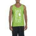 thumbnail image 1 of MmF - Men's Tank Top for Men - SANTA DID YOU GET MY TEXT?, 1 of 5