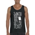 thumbnail image 1 of Artix - Men's Tank Top for Men - Christmas Hoodie Santa Did You Get My Text?, 1 of 5