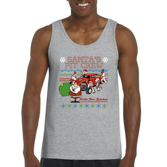 MmF - Men's Tank Top for Men - SANTA'S PIT CREW