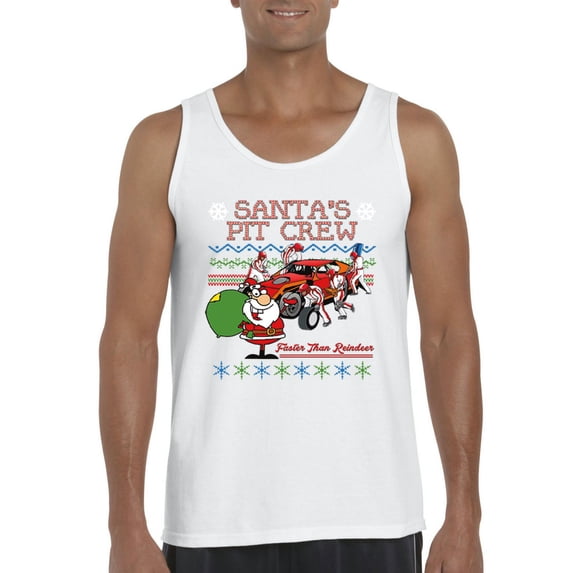 MmF - Men's Tank Top for Men - SANTA'S PIT CREW