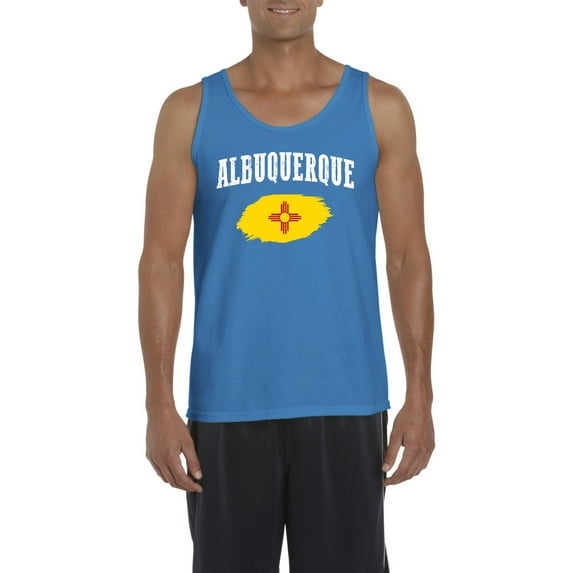 MmF - Men's Tank Top for Men, up to Men Size 3XL - Albuquerque