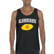 MmF - Men's Tank Top for Men, up to Men Size 3XL - Albuquerque