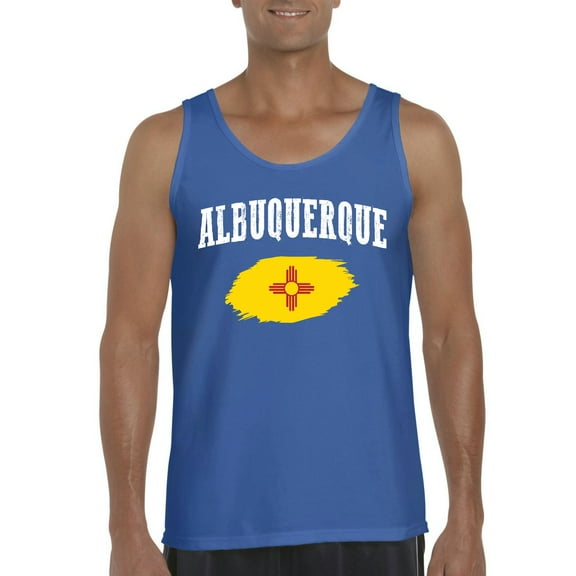 MmF - Men's Tank Top for Men, up to Men Size 3XL - Albuquerque