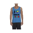 thumbnail image 1 of MmF - Men's Tank Top for Men, up to Men Size 3XL - Autism Awareness, 1 of 5