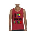thumbnail image 1 of MmF - Men's Tank Top for Men, up to Men Size 3XL - Autism Awareness, 1 of 5