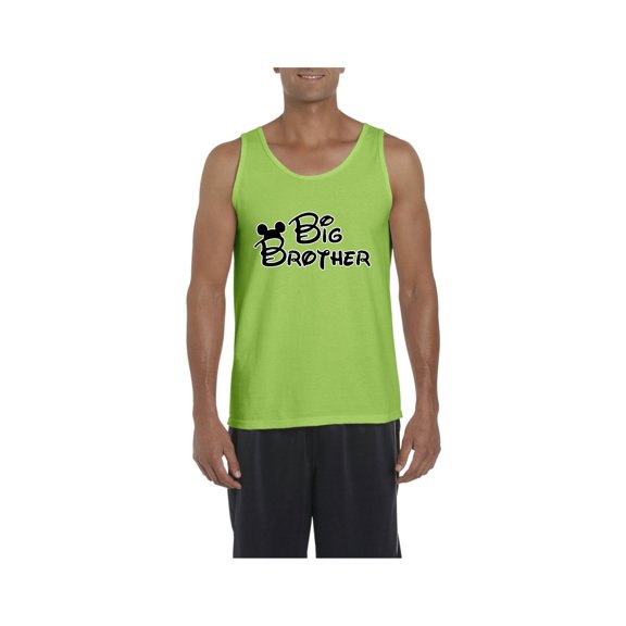 MmF - Men's Tank Top for Men, up to Men Size 3XL - Big Brother