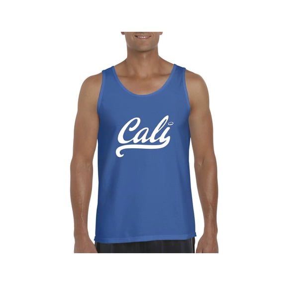 MmF - Men's Tank Top for Men, up to Men Size 3XL - California Cali