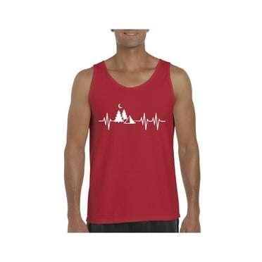 MmF - Men's Tank Top for Men, up to Men Size 3XL - Camping Hiking Gift