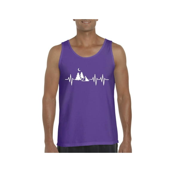 MmF - Men's Tank Top for Men, up to Men Size 3XL - Camping Hiking Gift