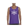 thumbnail image 1 of MmF - Men's Tank Top for Men, up to Men Size 3XL - Christmas Snowflake, 1 of 4