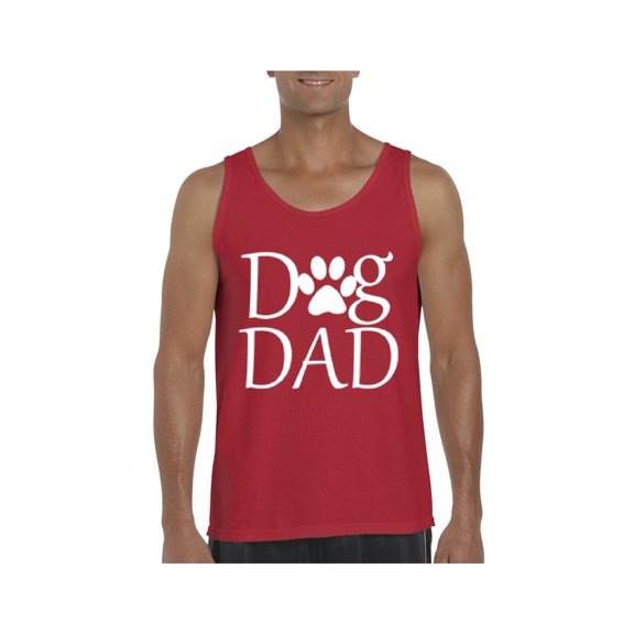 MmF - Men's Tank Top for Men, up to Men Size 3XL - Dog Dad