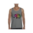 thumbnail image 1 of MmF - Men's Tank Top for Men, up to Men Size 3XL - Elephant, 1 of 5