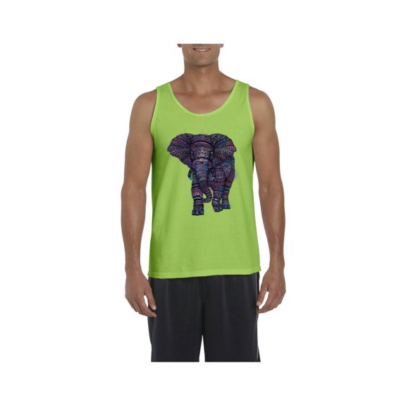MmF - Men's Tank Top for Men, up to Men Size 3XL - Elephant
