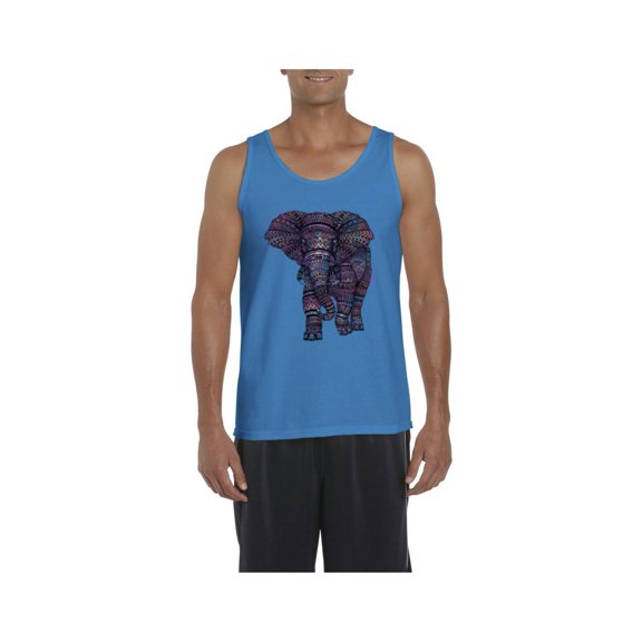 MmF - Men's Tank Top for Men, up to Men Size 3XL - Elephant