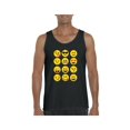 thumbnail image 1 of MmF - Men's Tank Top for Men, up to Men Size 3XL - Emoji Group, 1 of 5
