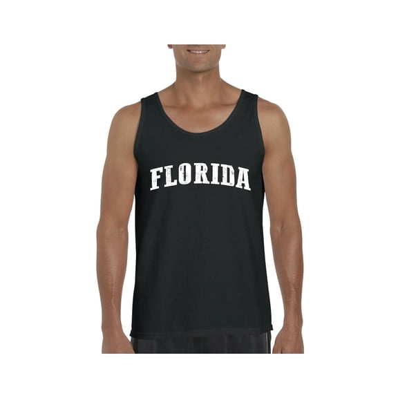 MmF - Men's Tank Top for Men, up to Men Size 3XL - Florida