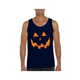 thumbnail image 1 of MmF - Men's Tank Top for Men, up to Men Size 3XL - Halloween Costume Pumpkin Face, 1 of 5
