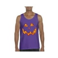 thumbnail image 1 of MmF - Men's Tank Top for Men, up to Men Size 3XL - Halloween Costume Pumpkin Face, 1 of 5