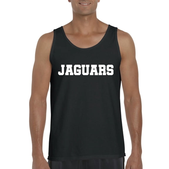 MmF - Men's Tank Top for Men, up to Men Size 3XL - Jaguars